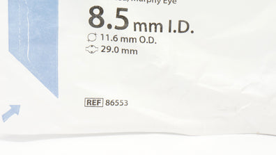 Covidien 86553 Shiley Oral/Nasal Tracheal Tube Cuffed 8.5mm ID x 11.6mm OD (x)